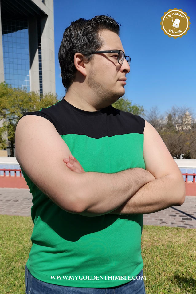 T-shirt for men Sewing Pattern. The best shirt patterns for Men with 7 variations and 11 sizes. Learn how to sew a t-shirt from scratch and see all the ideas and inspiration to make your own t-shirt for men pattern with knit fabric.