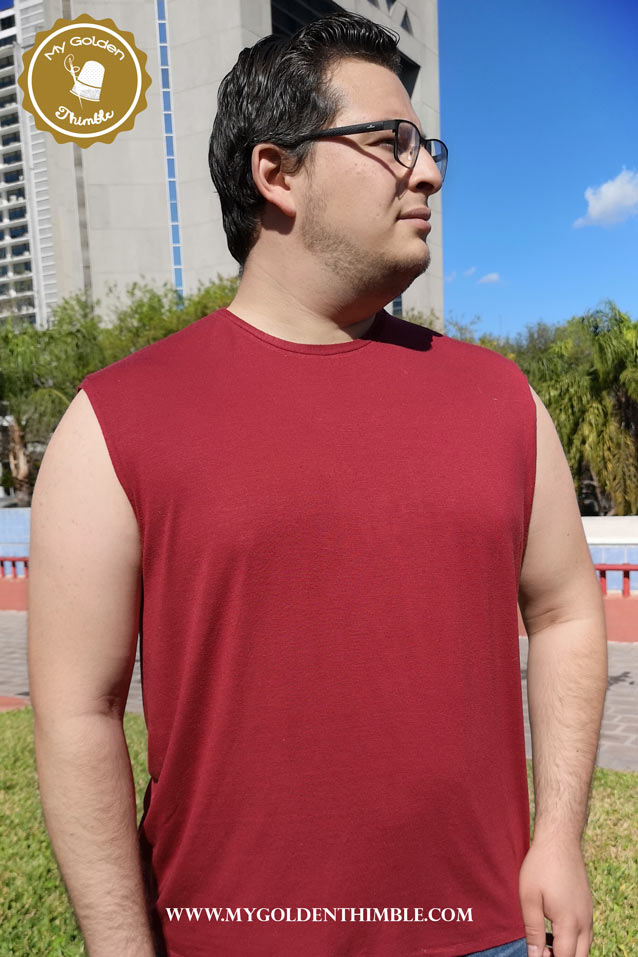 T-shirt for men Sewing Pattern. The best shirt patterns for Men with 7 variations and 11 sizes. Learn how to sew a t-shirt from scratch and see all the ideas and inspiration to make your own t-shirt for men pattern with knit fabric.