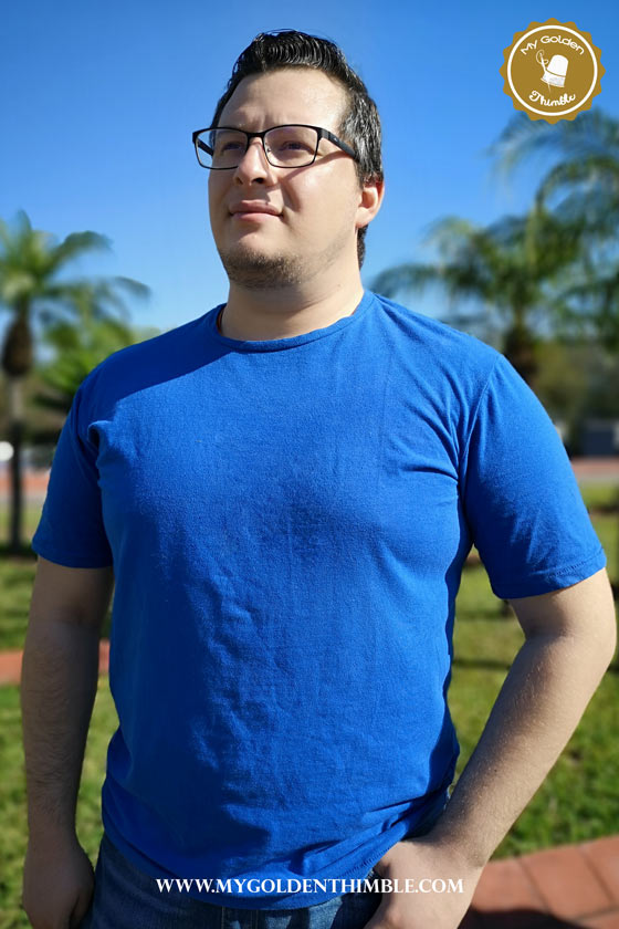 T-shirt for men Sewing Pattern. The best shirt patterns for Men with 7 variations and 11 sizes. Learn how to sew a t-shirt from scratch and see all the ideas and inspiration to make your own t-shirt for men pattern with knit fabric.