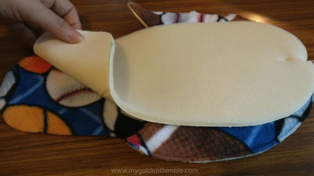 Slippers Free Sewing Pattern