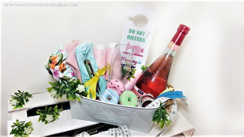 Sewing Gift Basket