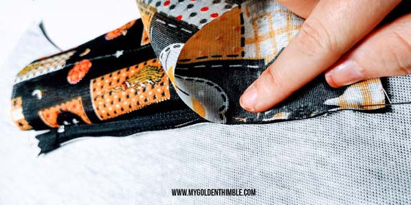 Trick or Treat! Halloween bag DIY Free Printable Pattern and Free Sewing Tutorial