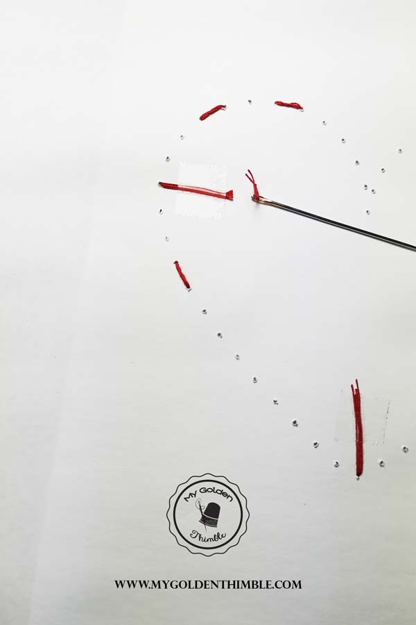 Heart stitches Valentines Day Card Idea DIY. Pretty easy, just download the printables and make a valentines day card for your boyfriend, or loved ones with this Simple Tutorial.