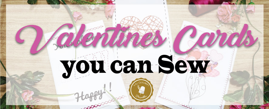 Sew Sweet 3 Unique Valentines Day Card Ideas You Can Sew Today