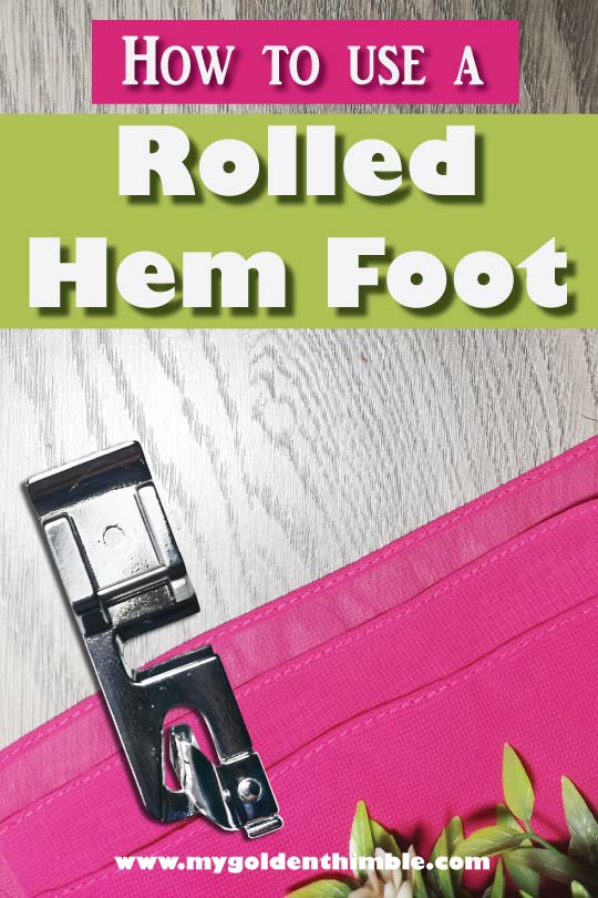 Rolled Hem Foot 