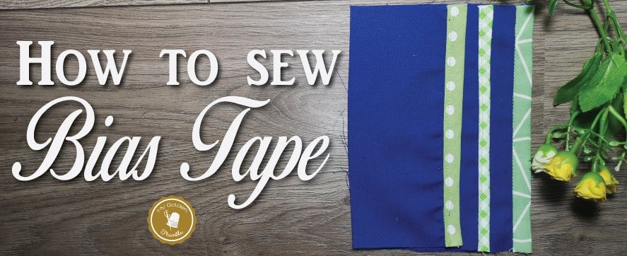 How to sew bias tape