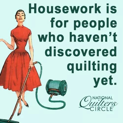 clean house sewing meme