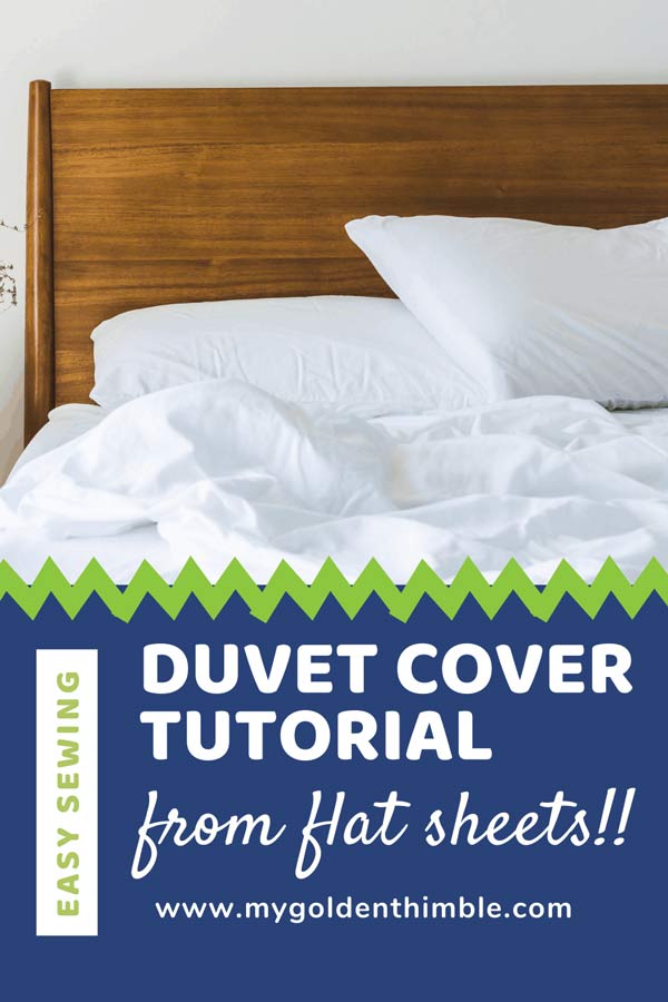 How To Make A Duvet Cover From Sheets, How To Make A Duvet Cover With Two Sheets