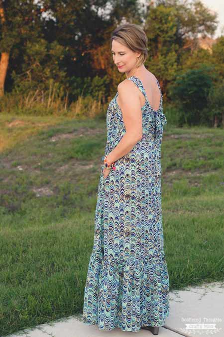 GRACE Long Dress Sewing Pattern Beginner Level, 8 Sizes XS-4XL, Instan –  Shakti Patterns