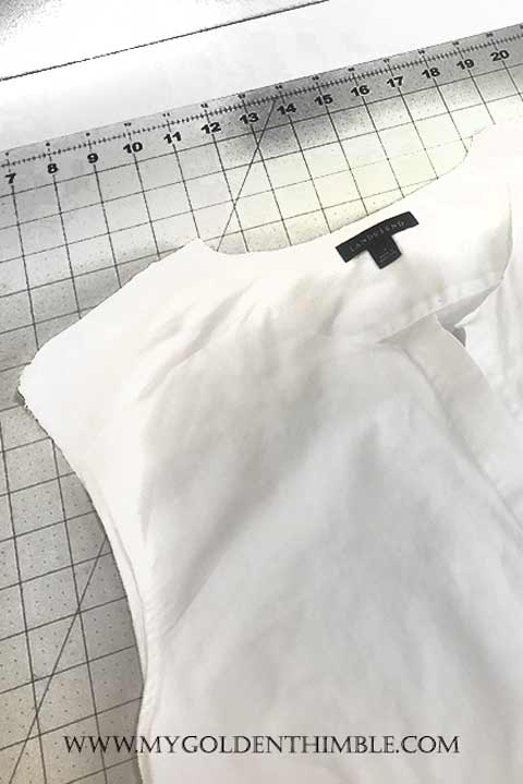 Refashion shirt diy