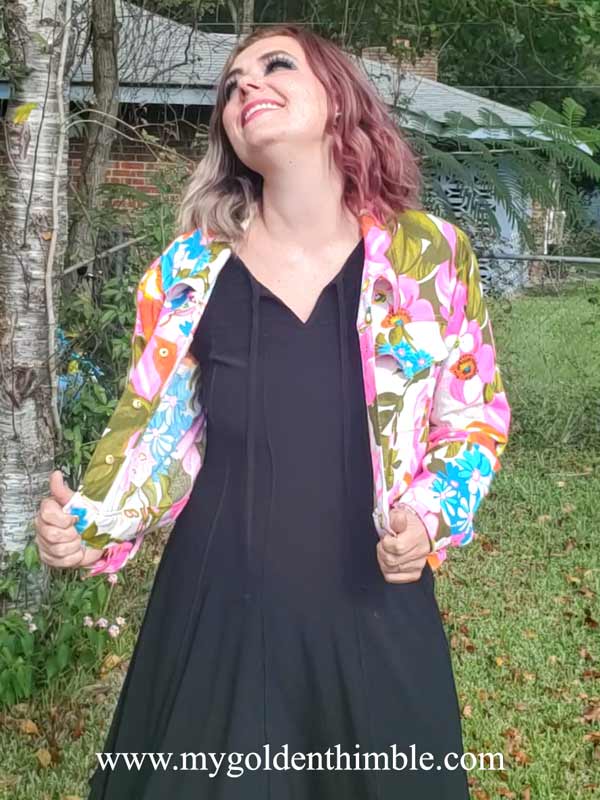 Jenner Jacket Pattern Moon Jean Jacket - My Golden Thimble
