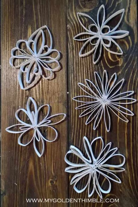 16 Toilet Paper Roll Snowflakes Ideas to Replicate at Home.