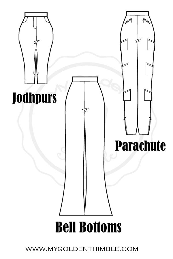 types of pants