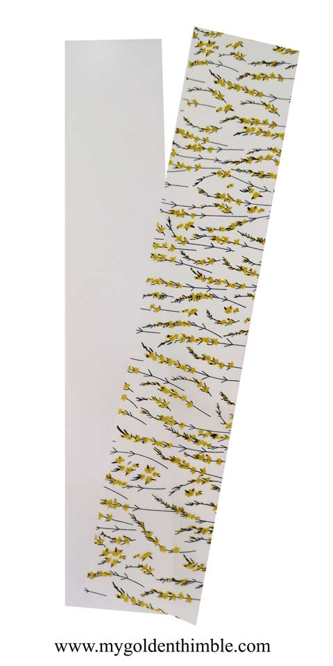 yellow fabric