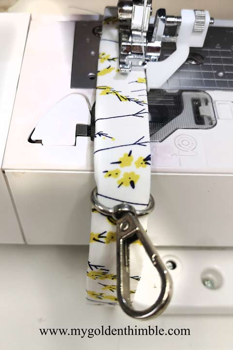 How to Sew a Wristlet Strap