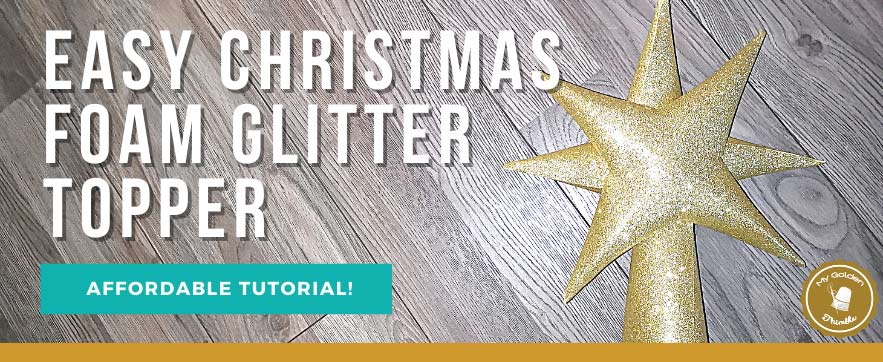 DIY tree topper star