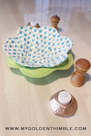 flower fabric cozy bowls patterns