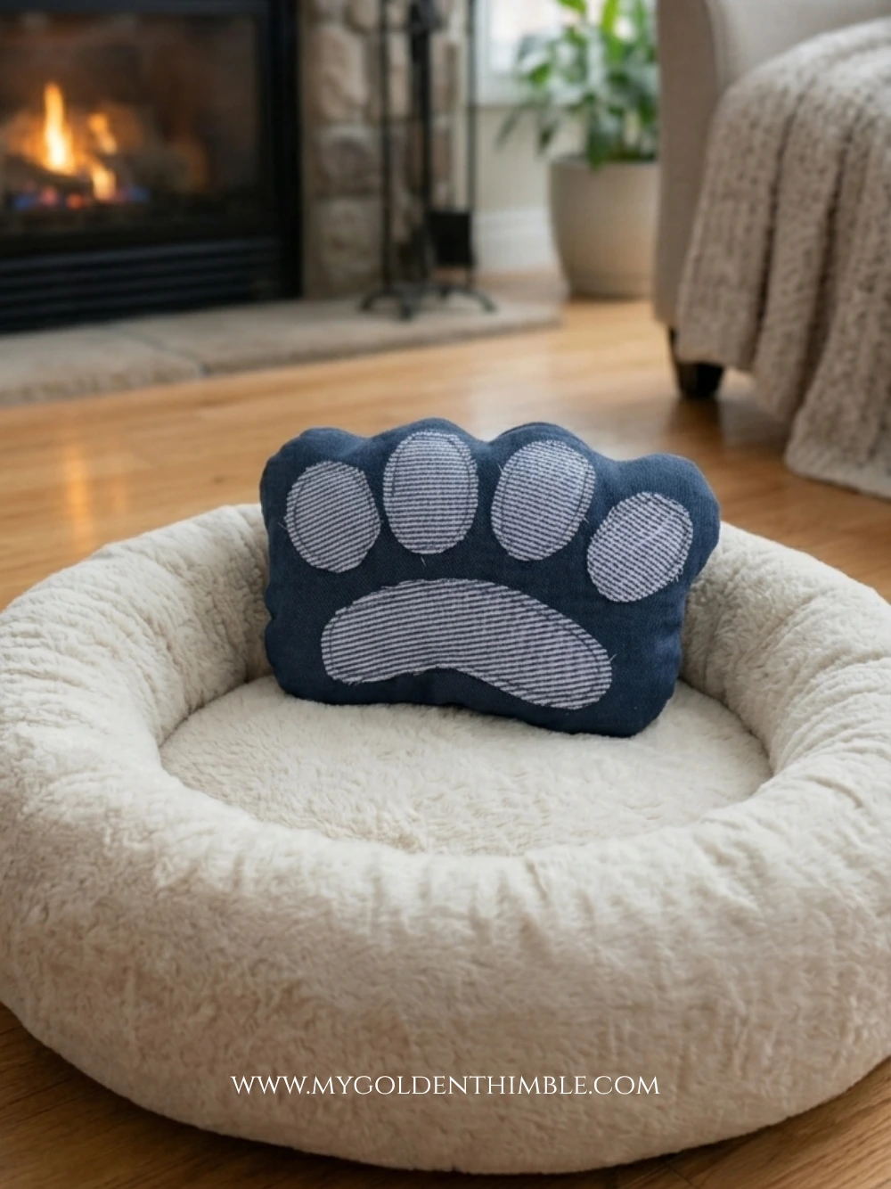 dog throw pillows sewing pattern