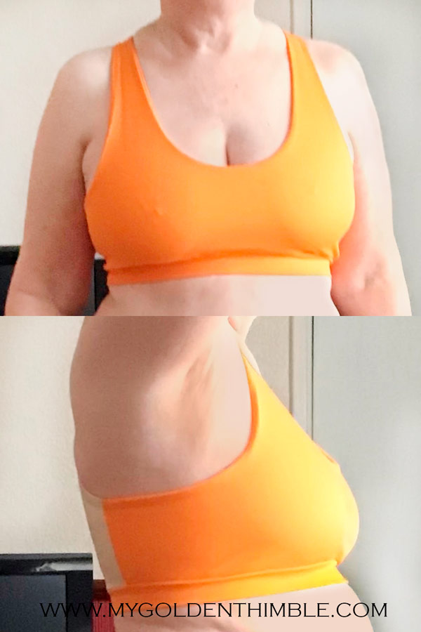 sports bra pdf pattern