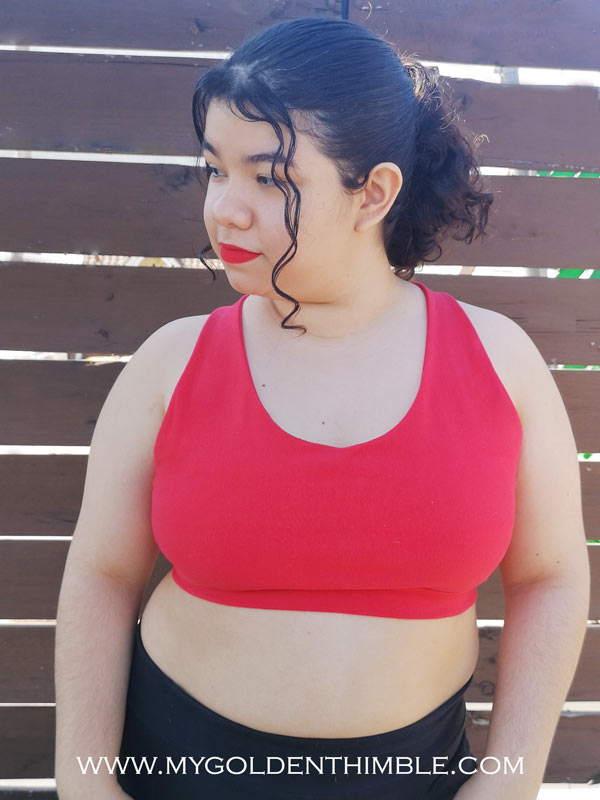sports bra sewing pattern