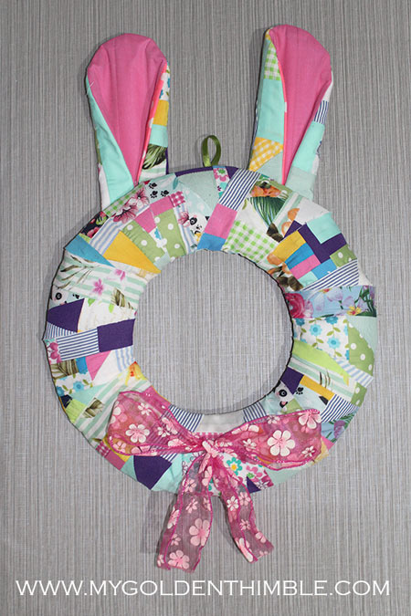 Easter Bunny Wreath DIY