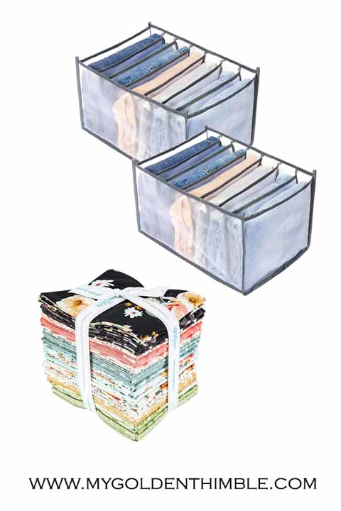 how to organize a sewing room
