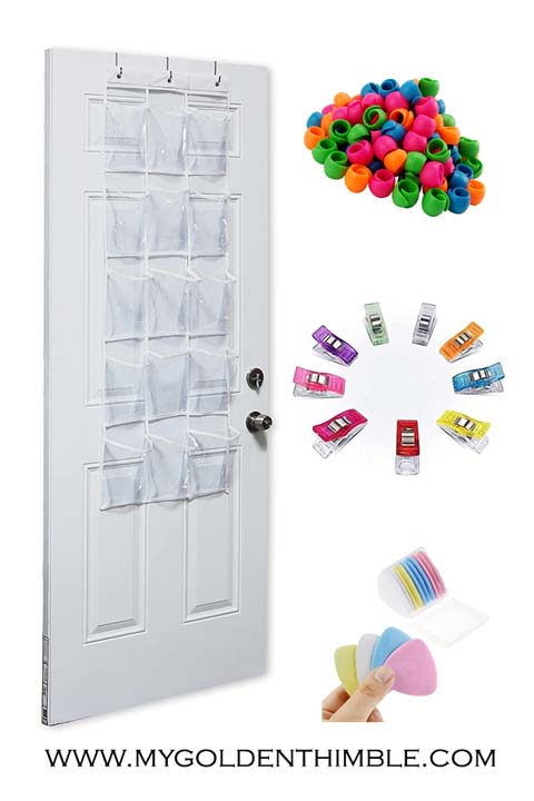 how to organize a sewing room