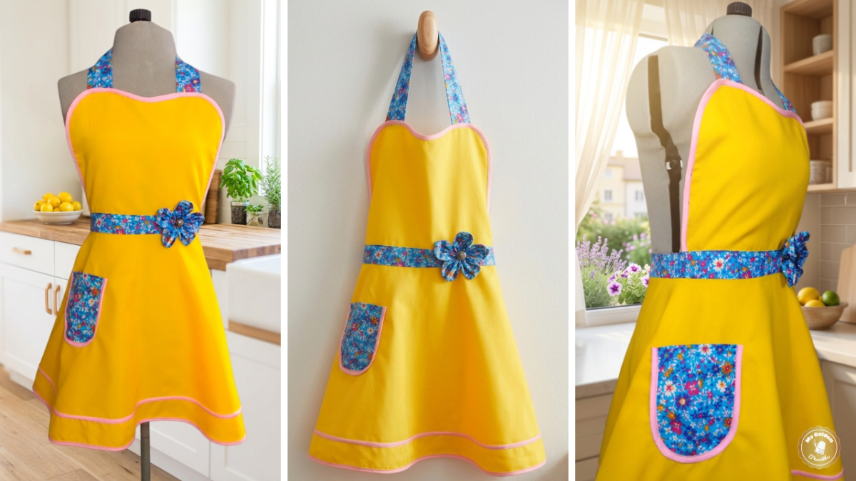free sewing pattern for an apron