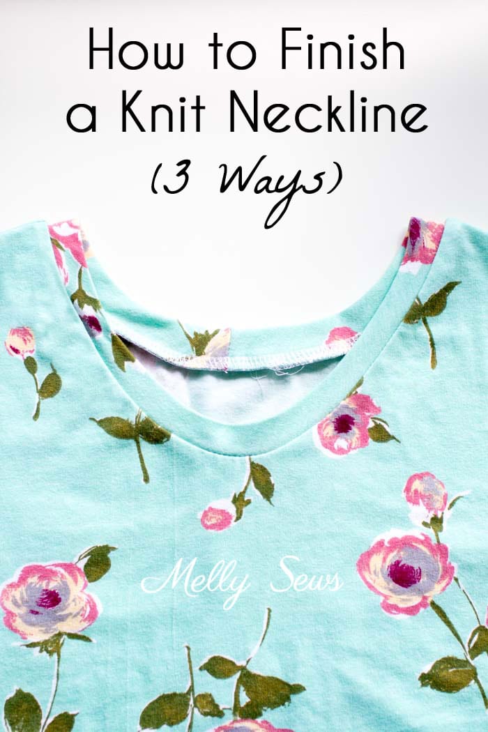 how to sew knit fabric