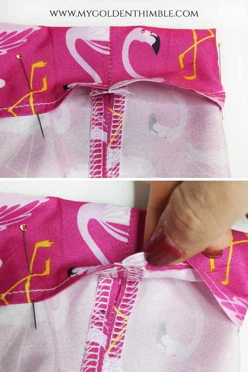 diy drawstring bag