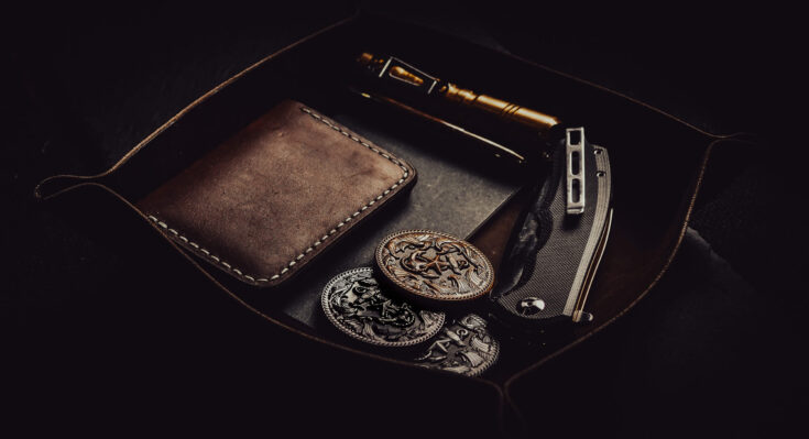 leather tray pattern free