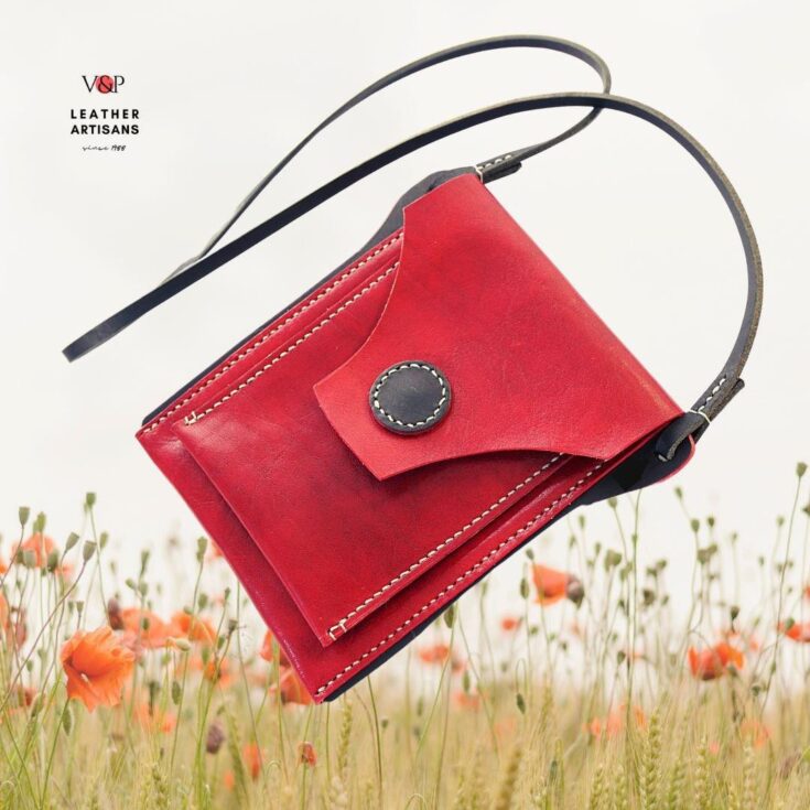 cross body bag leather pattern