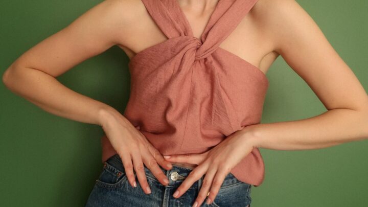 twisted knot top pattern