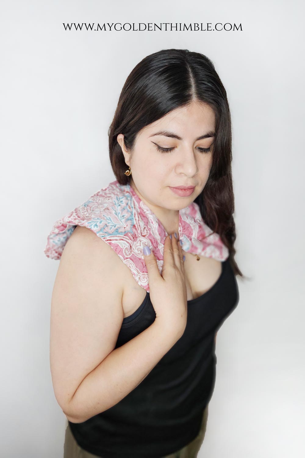 how to make a rice heating pad