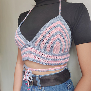 Image for The cold shoulder bralette pattern by Karlijn Glaudemans