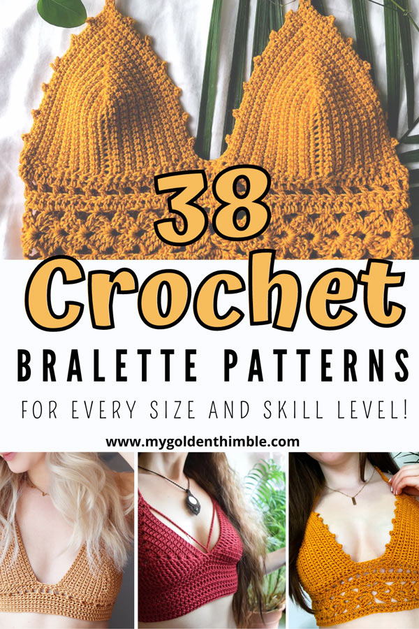 Crochet PATTERN: basic Bralette Tutorial / Curvey Bralette