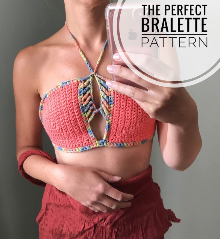 Image for Crochet Bralette Pattern Crochet Top Pattern Bralette Top - Etsy