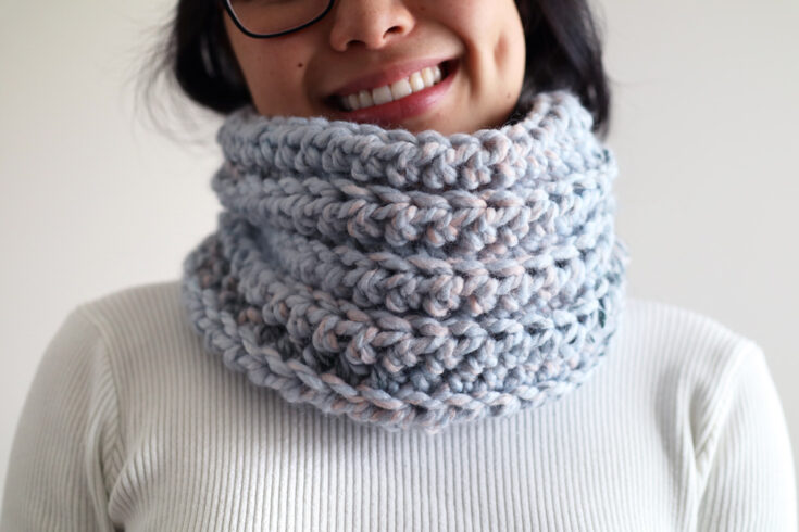 crochet cowl easy 30 minutes