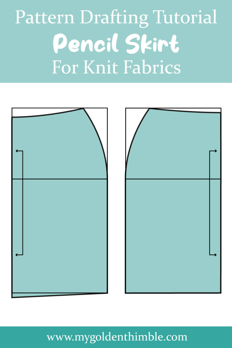How To Draft A Basic Skirt Block Pattern Step-By-Step