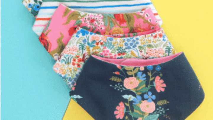Image for How to Make Bandana Bibs for Babies