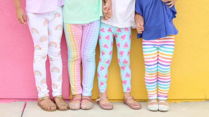 Image for Kids Leggings Pattern | US sewing