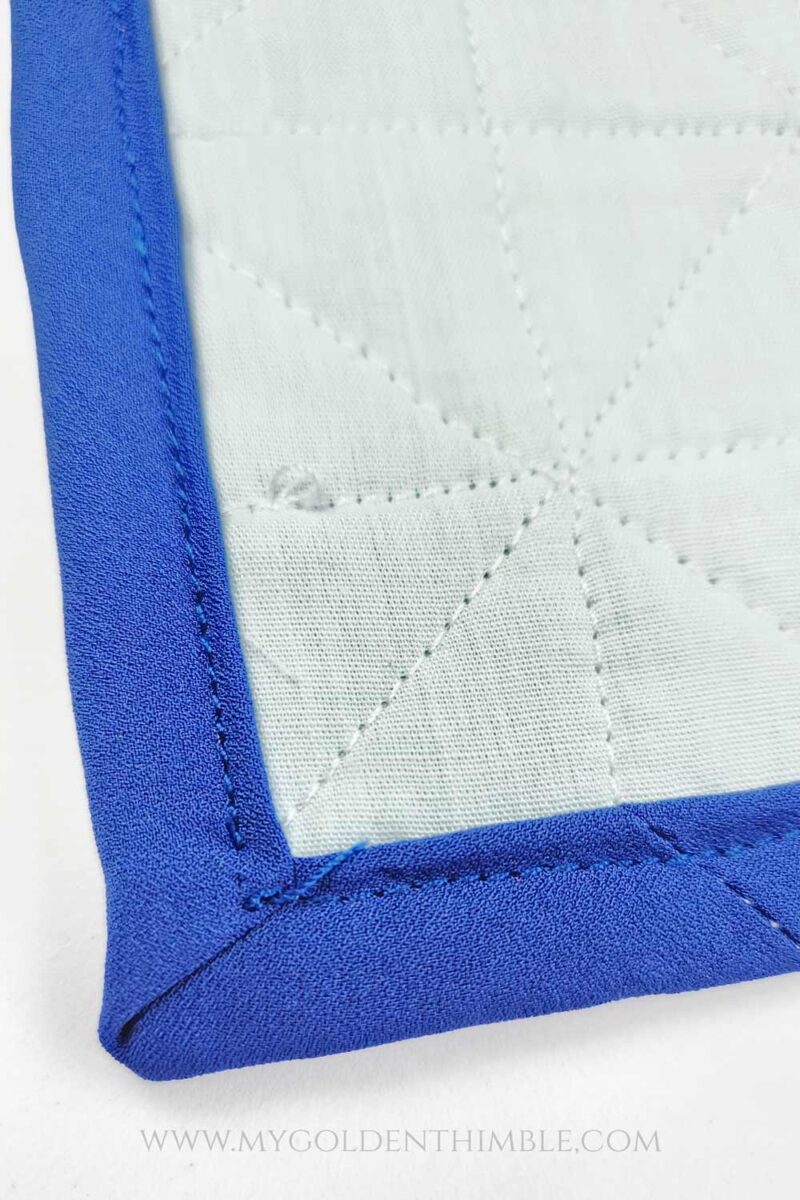 binding a quilt