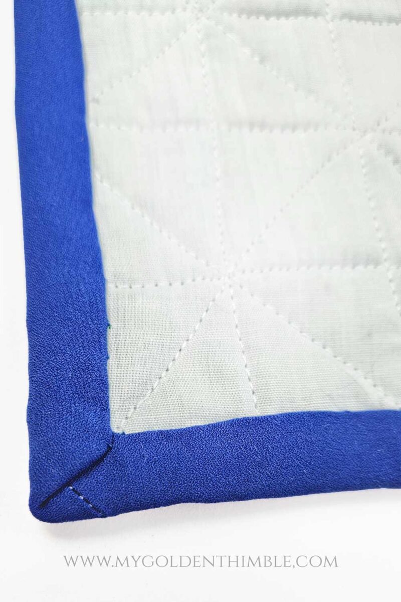 binding a quilt