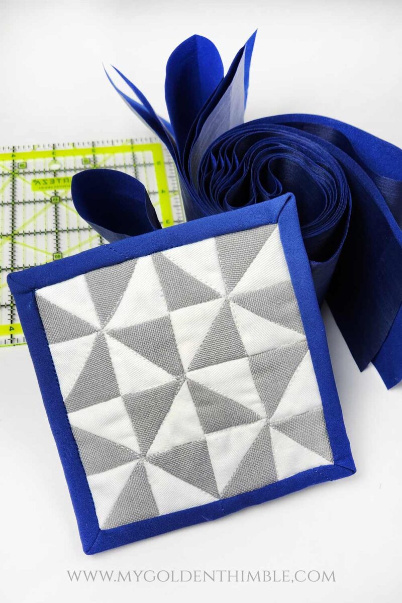 how to make binding for a quilt