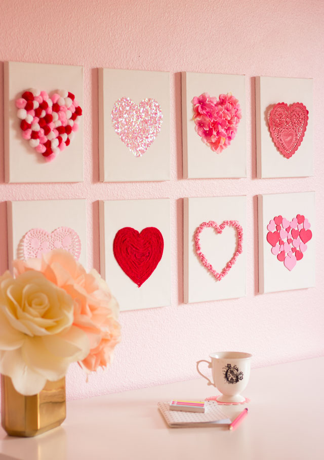 diy decorations for valentines day