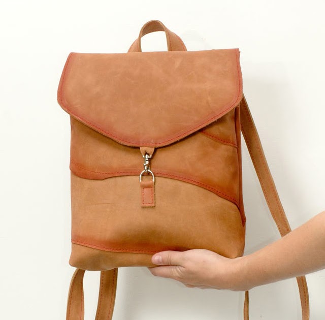 Image for Leather Backpack Patchwork Tutorial