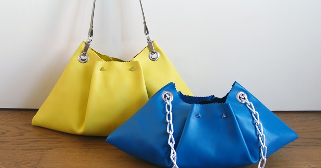 Image for DIY: How to make a leather bag in 10 minutes!! The easiest bag EVER!!!