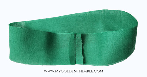 sewing a tiered skirt