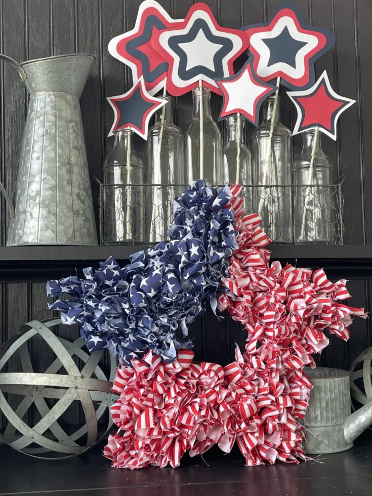 4th of july wreath diy