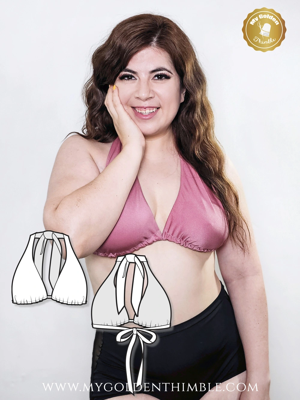 Aster Bikini Top Sewing Pattern
